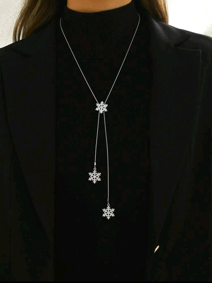 Wifey Snowflake Necklace