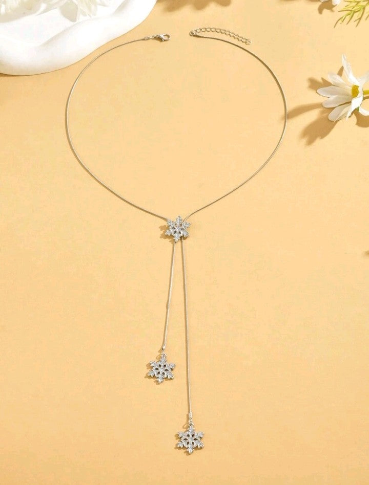 Wifey Snowflake Necklace