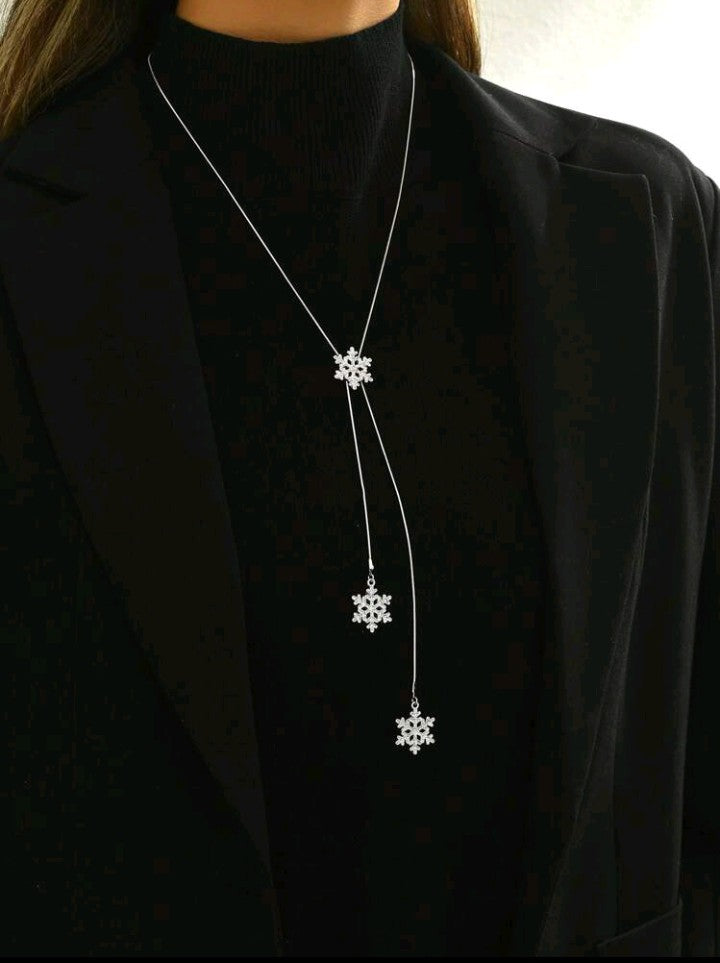 Wifey Snowflake Necklace