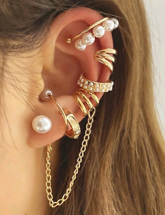 Sorry 7 Ear Cuffs